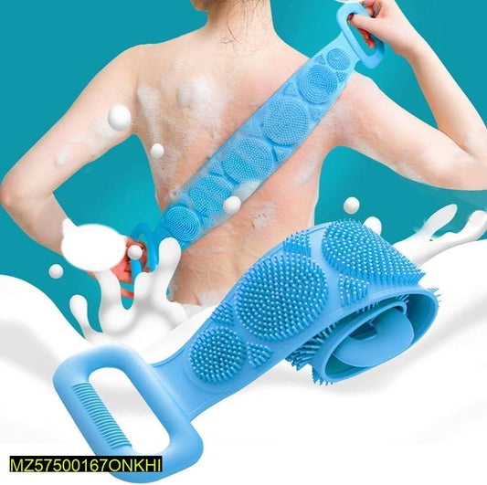 Silicone Body Scrubber Blue Double Sided
Exfoliator